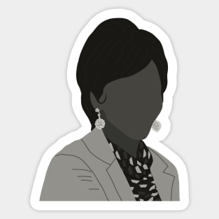 50s Monica Sticker